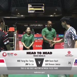 2025年 日本公开赛 许永凯&金羽佳[新加坡] vs [马来西亚]吴埙阀&赖洁敏