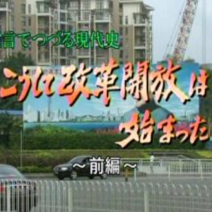 证言写成的现代史 改革开放 是这样开始的(前编）[日语日字]