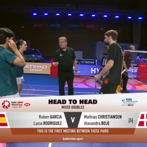 2025年 海露公开赛 SF 鲁本·加西亚&露西娅·罗德里格斯[西班牙] vs [丹麦]马蒂亚斯·克里斯蒂安森&亚历山德拉·博尔