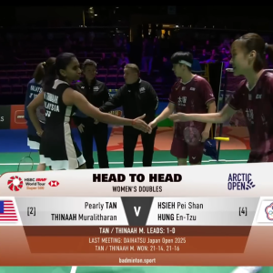 2025年 北极公开赛 SF 陈康乐&蒂娜·穆拉利塔兰[泰国] vs [中国台北]谢沛珊&洪恩慈