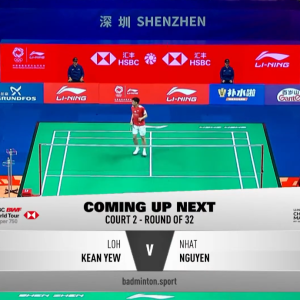 2025年 李宁中国大师赛 R32 骆健佑[新加坡] vs [越南]阮日