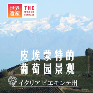 世界遗产 皮埃蒙特的葡萄园景观[日语中日双字]
