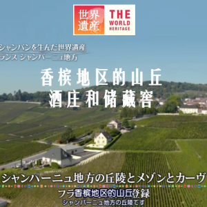 世界遗产 香槟地区的山丘 酒庄和储藏窖 [日语中日双字]