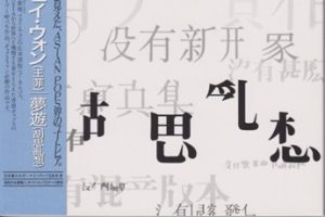 王菲《我的世界》日本唱片志限量编号 DISC 09 CD 胡思亂想