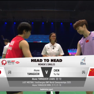 2025年 法国公开赛 QF 山口茜[日本] vs [中国]王祉怡