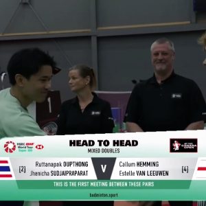 2025年 加拿大公开赛 鲁塔纳帕克·欧普通&杰尼查·苏杰帕拉特[泰国] vs [英格兰]卡勒姆·亨明&埃斯特尔·范·柳恩