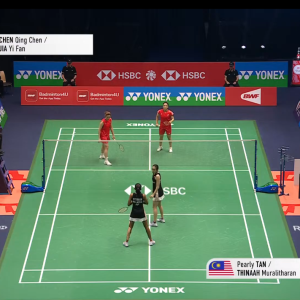 2025年 法国公开赛 QF 陈清晨&贾一凡[中国] vs [马来西亚]陈康乐&蒂娜·穆拉利塔兰