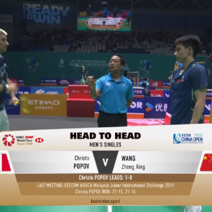 2025年 中国公开赛 QF 克里斯托·波波夫[法国] vs [中国]王正行