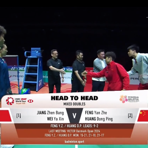 2025年 马来西亚大师赛 F 蒋振邦&魏雅欣[中国] vs [中国]冯彦哲&黄东萍