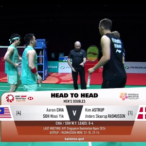 2025年 马来西亚大师赛 SF 谢定峰&苏伟译[马来西亚] vs [丹麦]金·阿斯特鲁普&安德斯·斯考劳普·拉斯姆森