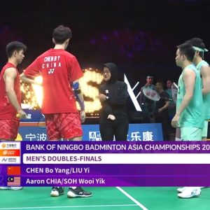 2025年 亚洲锦标赛 陈柏阳&刘毅[中国] vs [马来西亚]谢定峰&苏伟译