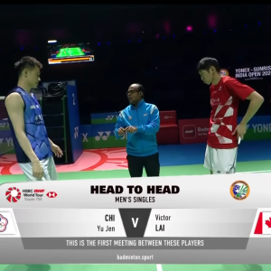 2026年 印度公开赛 男单 QF 戚又仁[中国台北] vs [加拿大]赖浩俊