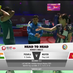 2026年 印度公开赛 女单 QF 普萨拉·文卡塔·辛杜[印度] vs [越南]阮翠玲