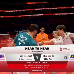 2025年 汇丰世界羽联世界巡回赛总决赛 吴埙阀&赖洁敏[马来西亚] vs [马来西亚]陈堂杰&杜颐沩
