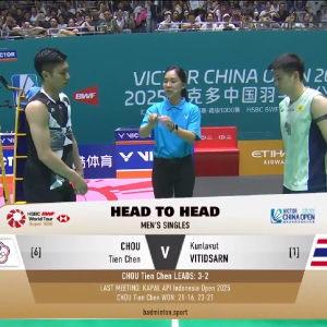 2025年 中国公开赛 QF 周天成[中国台北] vs [泰国]昆拉武特