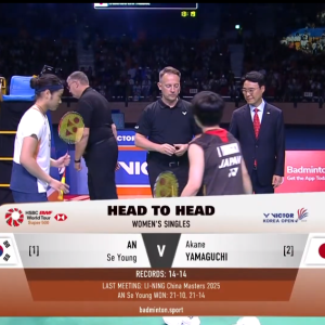2025年 韩国公开赛 F 安洗莹[韩国] vs [日本]山口茜