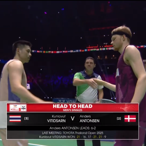 2025年 世界锦标赛 SF 昆拉武特[泰国] vs [丹麦]安东森