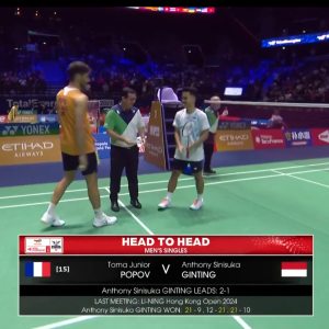 2025年 世界锦标赛 R64 托马·朱尼尔·波波夫[法国] vs [印尼]安东尼·西尼苏卡·金廷