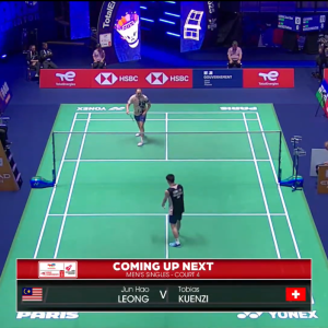 2025年 世界锦标赛 R64 梁峻豪[马来西亚] vs [瑞士]托拜厄斯·库恩齐