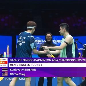 2025年 亚洲锦标赛 昆拉武特·威提讪[泰国] vs [马来西亚]黄智勇