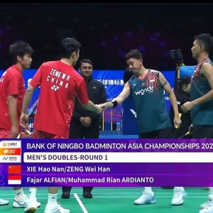 2025年 亚洲锦标赛 谢浩南&曾维瀚[中国] vs [印度尼西亚]法贾尔·阿尔菲安&穆罕默德·里安·阿迪安托