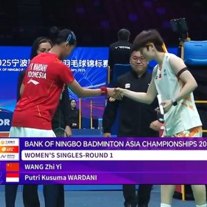 2025年 亚洲锦标赛 王祉怡[中国] vs [印尼]普特里·库苏玛·瓦尔达尼