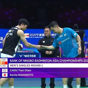 2025年 亚洲锦标赛 周天成[中国台北] vs [日本]西本拳太