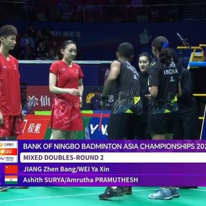 2025年 亚洲锦标赛 蒋振邦&魏雅欣[中国] vs [印度]阿希思·苏里亚&阿姆鲁塔·普拉穆特什