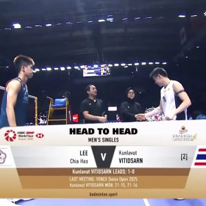 2025年 印尼公开赛 李佳豪[中国台北] vs [泰国]昆拉武特·威提讪