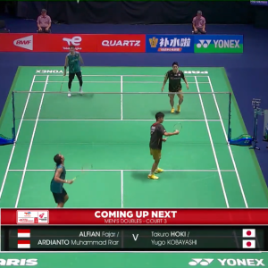 2025年 世界锦标赛 R16 法贾尔·阿尔菲安&穆罕默德·里安·阿迪安托[印尼] vs [日本]保木卓朗&小林优吾