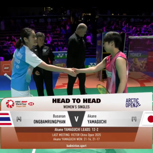 2025年 北极公开赛 F 布桑兰·恩布鲁庞[泰国] vs [日本]山口茜