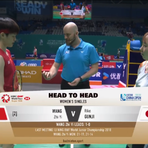 2025年 中国公开赛 R16 王祉怡[中国] vs [日本]郡司莉子