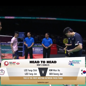 2025年 马来西亚公开赛 QF 李芳至&李芳任[中国台北] vs [韩国]金元昊&徐承宰