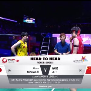 2025年 新加坡公开赛 山口茜[日本] vs [中国]王祉怡