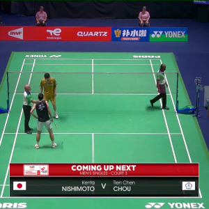 2025年 世界锦标赛 R16 西本拳太[日本] vs [中国台北]周天成