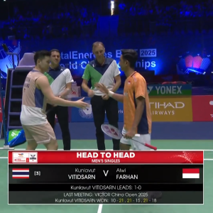 2025年 世界锦标赛 R16 昆拉武特[泰国] vs [印尼]阿尔维·法汉