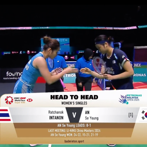 2025年 马来西亚公开赛 SF 拉差诺·因达农[泰国] vs [韩国]安洗莹