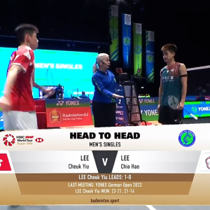 2025年 全英公开赛 R32 李卓耀[中国香港] vs [中国台北]李佳豪