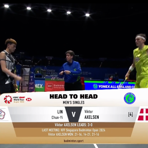 2025年 全英公开赛 R32 林俊易[中国台北] vs [丹麦]安东森