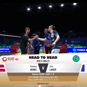 2025年 全英公开赛 R32 拉斯穆斯·格姆克&[丹麦] vs [法国]亚历克斯·拉尼尔