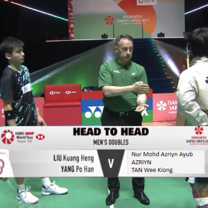2025年 日本公开赛 QF 刘广珩&杨博涵[中国台北] vs [马来西亚]努尔·莫哈德·阿兹林·阿尤布&陈蔚强