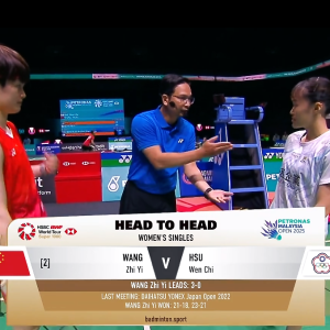 2025年 马来西亚公开赛 R32 王祉怡[中国] vs [中国台北]许玟琪