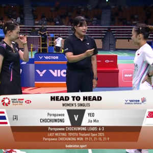 2025年 丹麦公开赛 QF 李美妙[泰国] vs [新加坡]杨佳敏