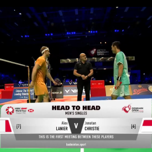 2025年 丹麦公开赛 SF 亚历克斯·拉尼尔[法国] vs [印尼]乔纳坦·克里斯蒂