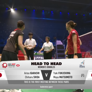 2025年 法国公开赛 SF 五十岚有纱&志田千阳[日本] vs [日本]福岛由纪&松本麻佑
