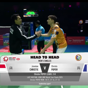 2026年 印度公开赛 男单 QF 乔纳坦[印尼] vs [法国]克里斯托·波波夫