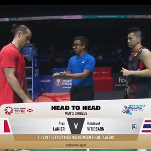 2025年 马来西亚公开赛 R32 亚历克斯·拉尼尔[法国] vs [泰国]昆拉武特