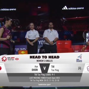 2024年 法国公开赛 戴资颖[中国台北] vs [日本]大堀彩