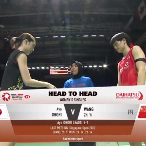2024年 印尼大师赛 王祉怡[中国] vs [日本]大堀彩