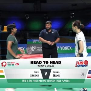 2025年 美国公开赛 坦维·夏尔马[印度] vs [美国]张蓓雯